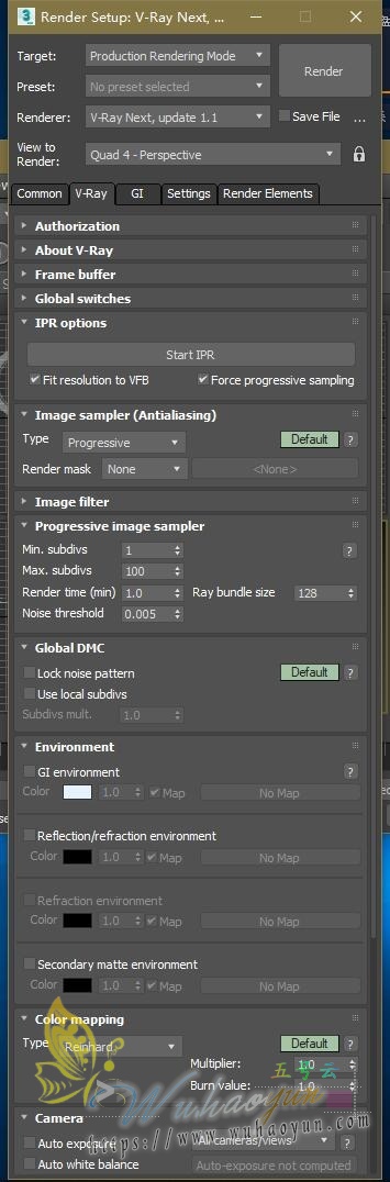 VRay4.1【VR4.1渲染器】Next for 3dmax2017 update 1.1 Trial官方正式版