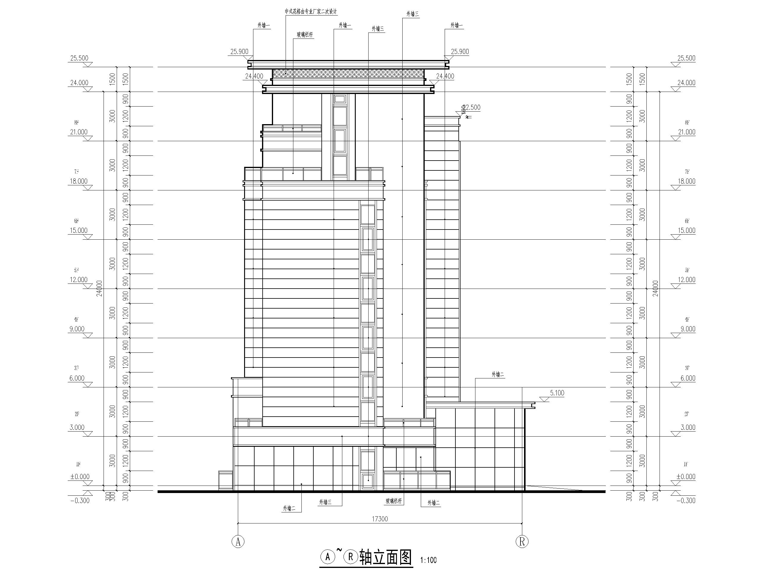 总建面30万平住宅13591012幢楼建施