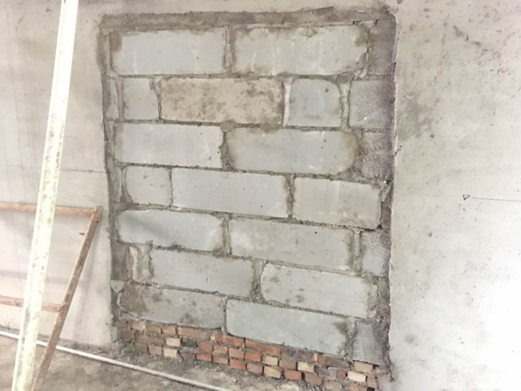 建筑工程砌体工程质量通病及防治措施-抹灰前未挂抗裂钢丝网 建筑工程砌体工程质量通病及防治措施-抹灰前未挂抗裂钢丝网