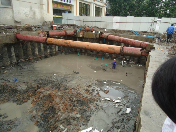 建筑工程基坑风险及质量控制措施-坑底管涌 建筑工程基坑风险及质量控制措施-坑底管涌